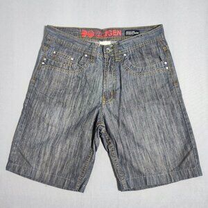 NXT/GEN Krobar Denim shorts men's size 32 grey colour Next Generation Raw Edge